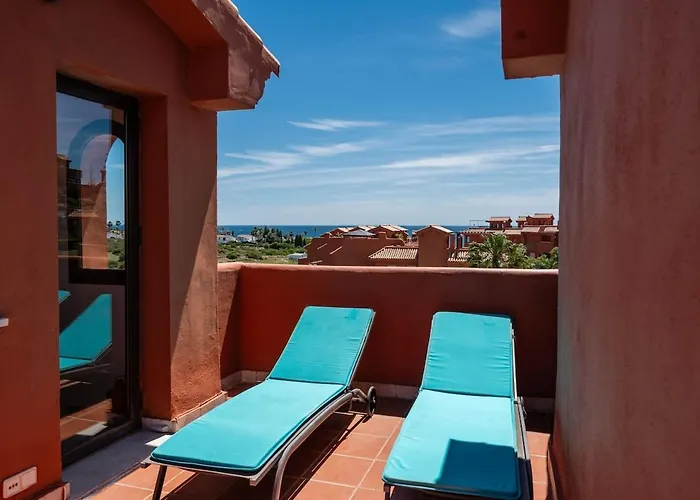 Apartment Stylish Duplex In Estepona, Spain - Sea Views, Pool & Coastal Living *